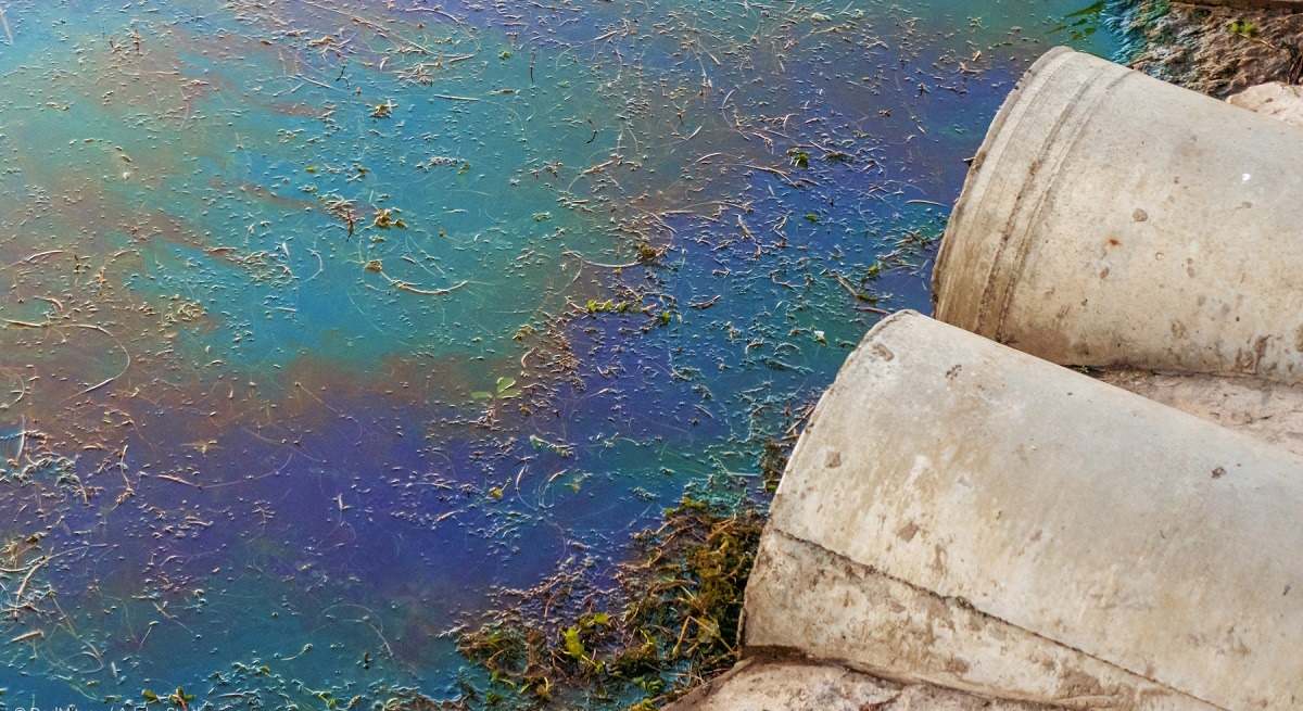 Contaminación de agua