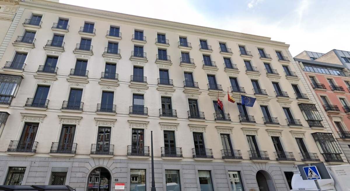 Edificio en calle Alcala de Madrid