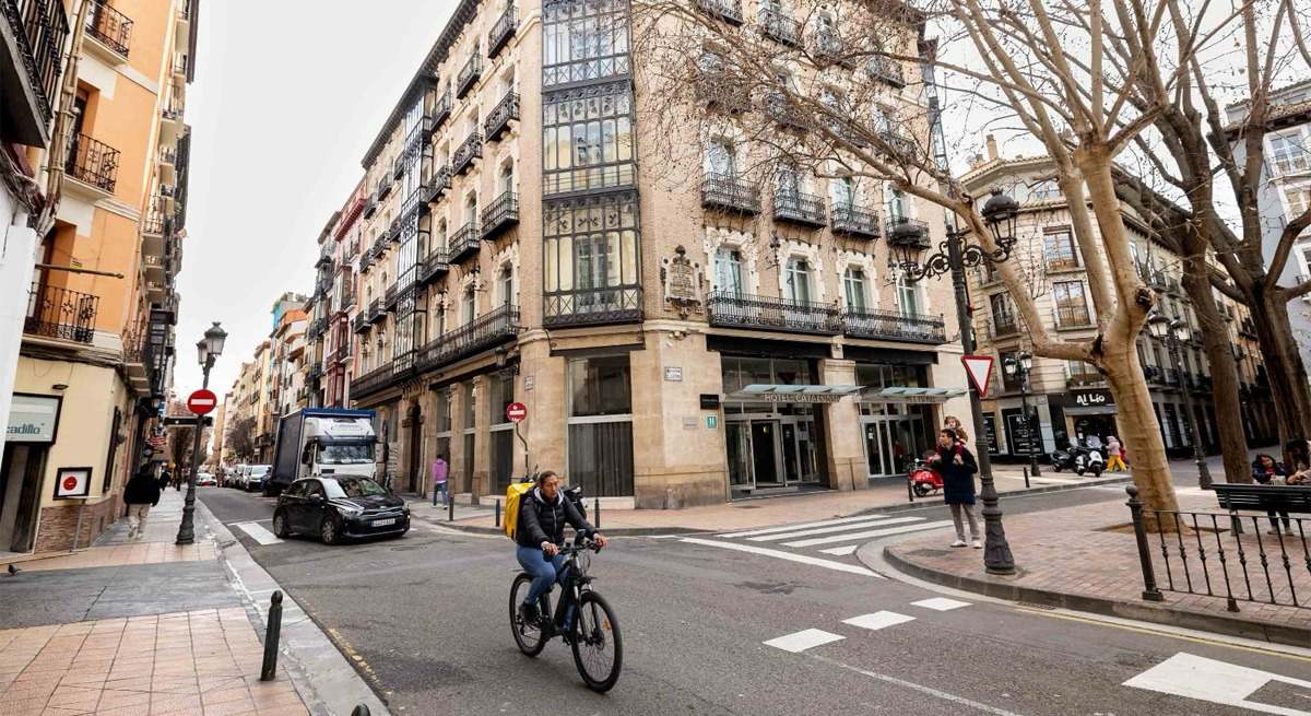 Calle Manifestacion Zaragoza