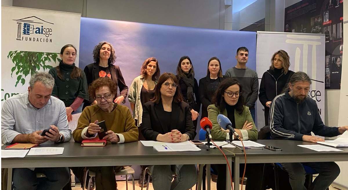 Rueda de prensa de los profesionales del doblaje de Galicia.