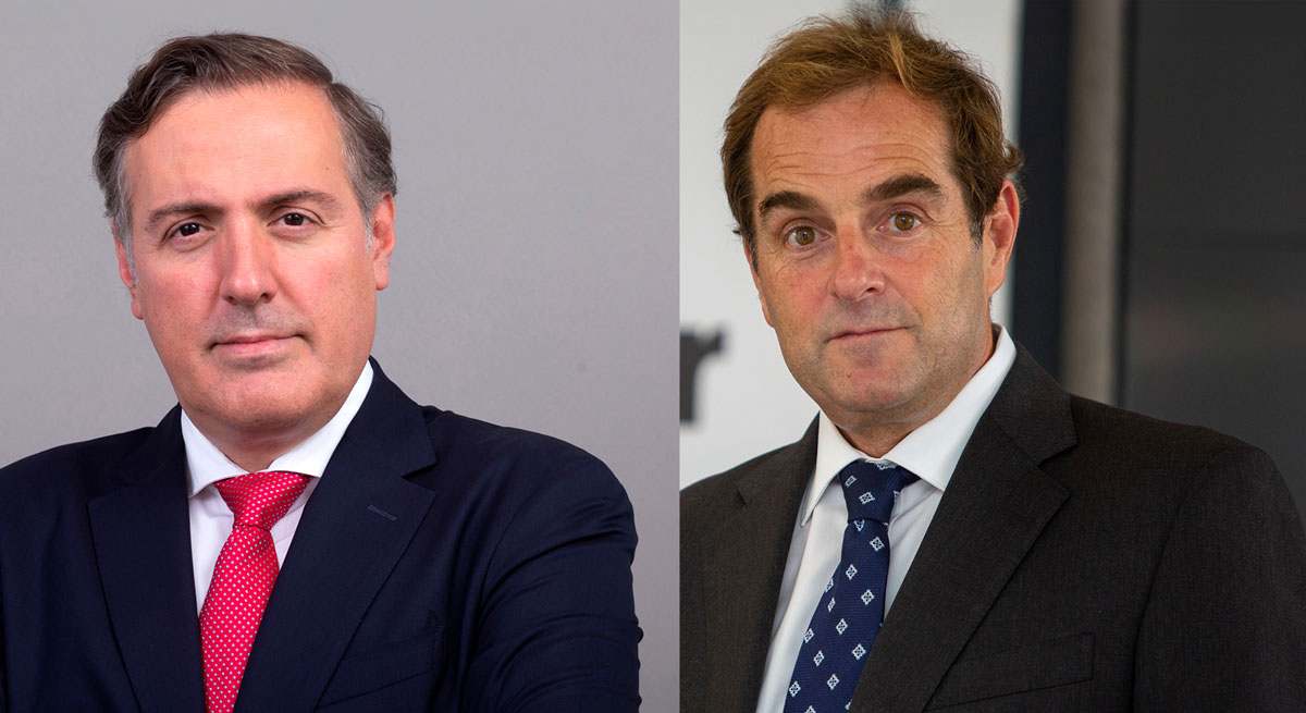 David Martínez, CEO de Aedas Homes y Borja García-Egotxeaga, CEO de Neinor Homes