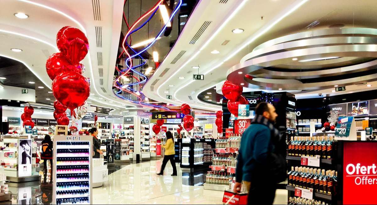 tiendas en el aeropuerto de Aena