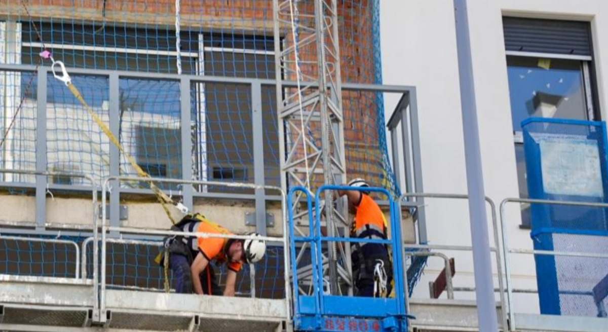 Empleados de la construcción. Fernando Ruso