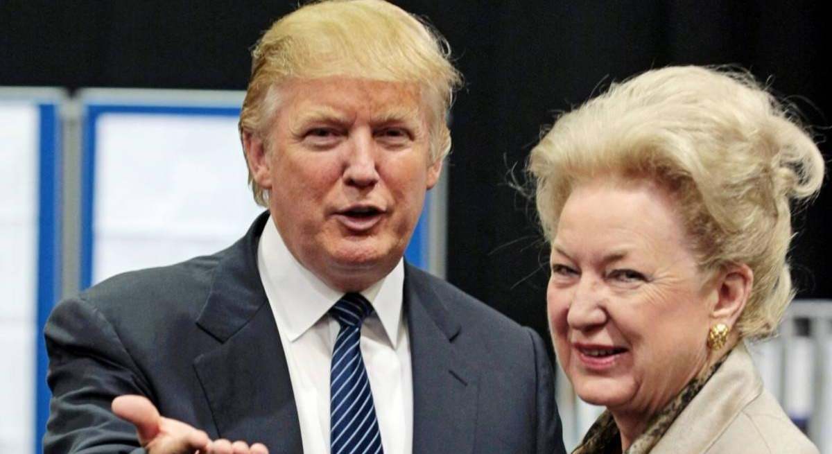 Donald Trump destrozado por la muerte de su hermana Maryanne