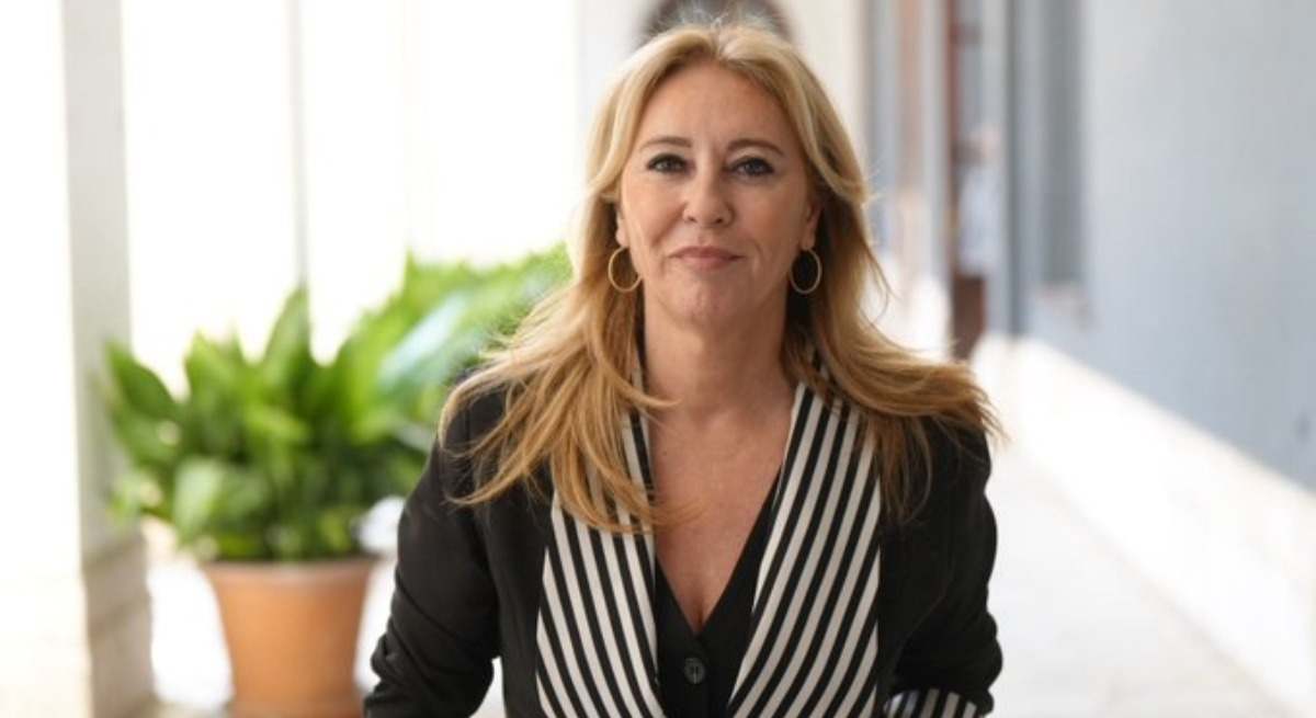 Carolina España, consejera de Hacienda y portavoz del gobierno andaluz.