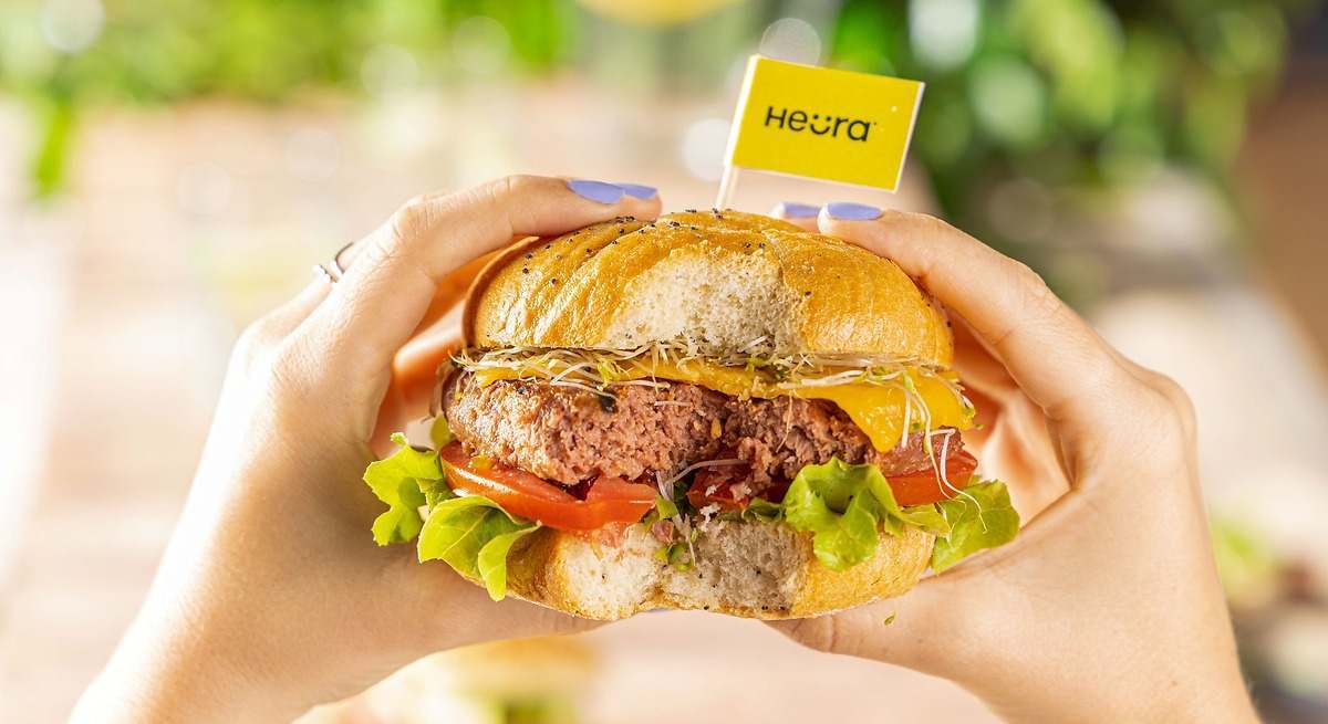 Hamburguesa vegetal de Heura. EE