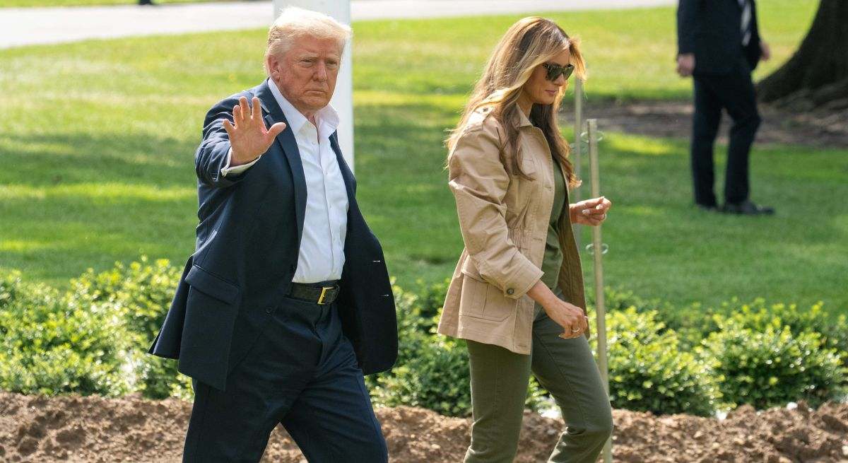 Trump Melania Texas