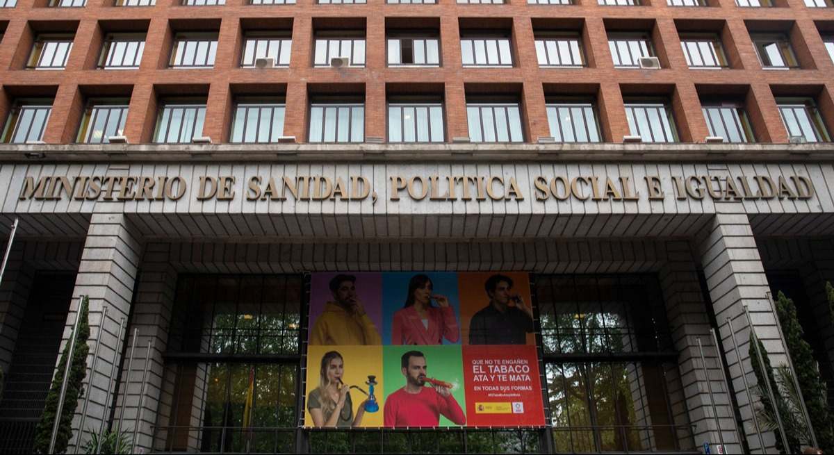 Fachada del Ministerio de Sanidad