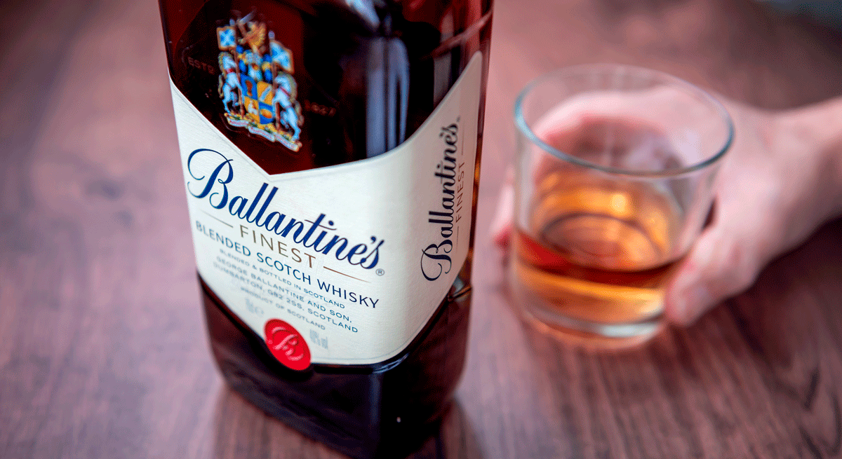 Ballantine's es una marca de Pernod Ricard
