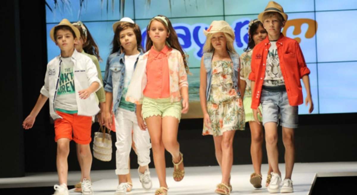 Desfile de moda infantil de Mayoral.