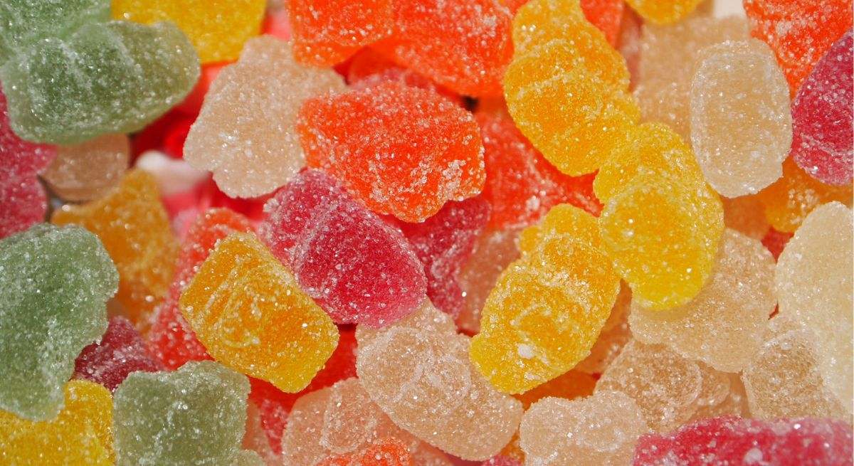 Gominolas con colorantes artificiales