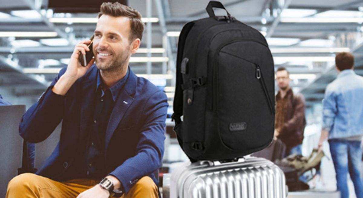 Mochila antirrobo para portátil de Wenig