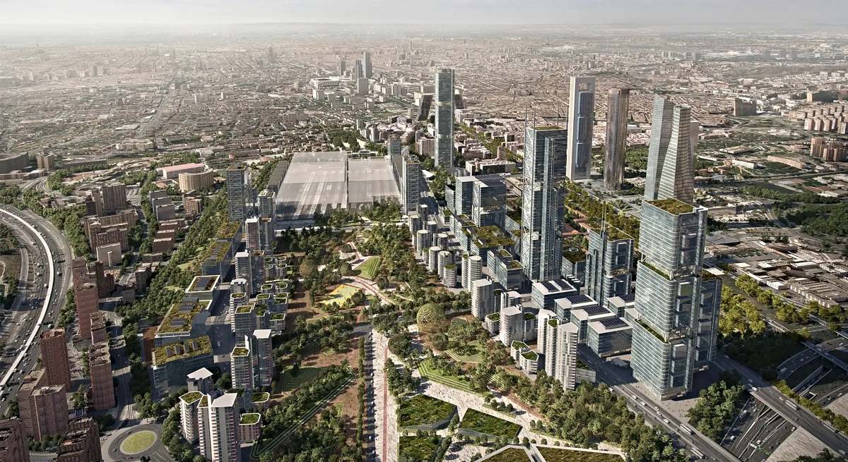 Infografía de Madrid Nuevo Norte / Arup / EP