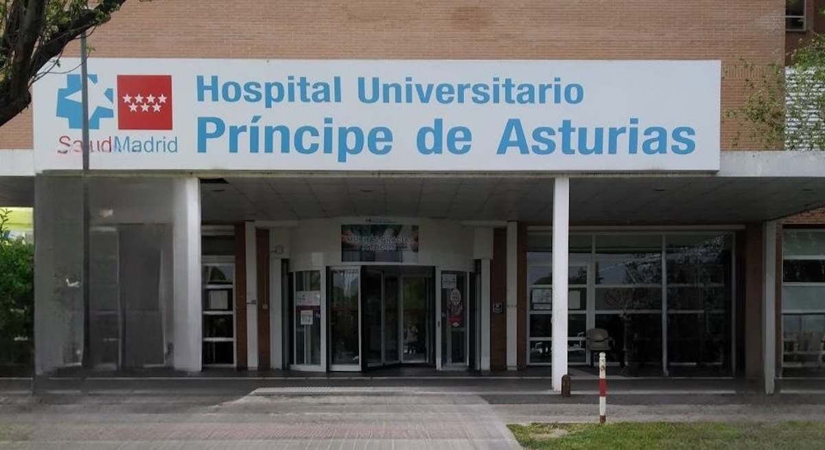 Imagen de la fachada del Hospital Príncipe de Asturias.