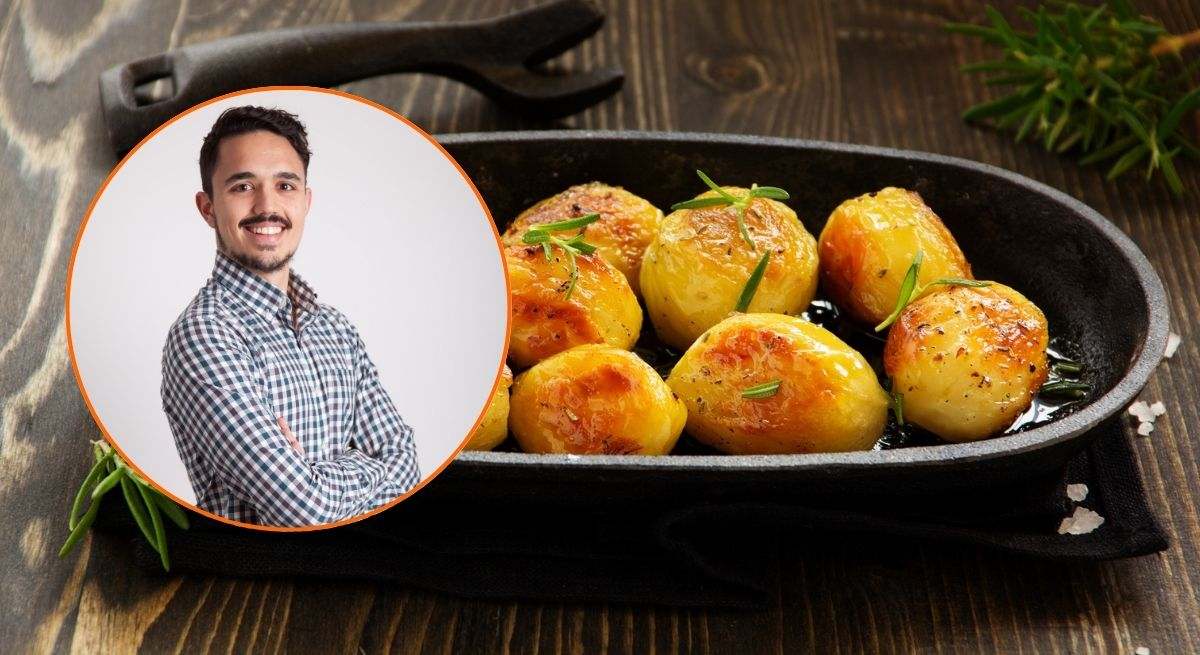 Patatas, receta de Carlos Ríos
