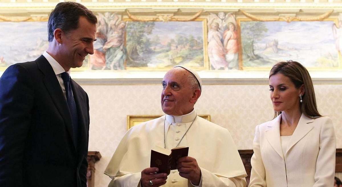 Papa Francisco Felipe Letizia 