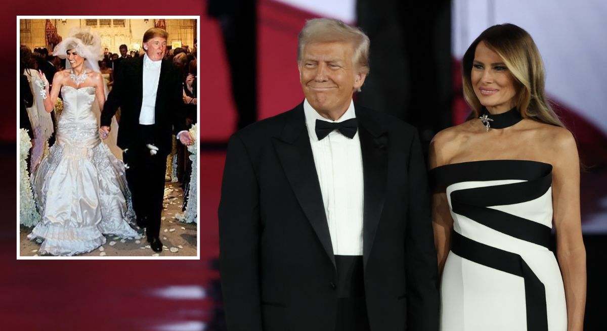 Trump y Melania Boda