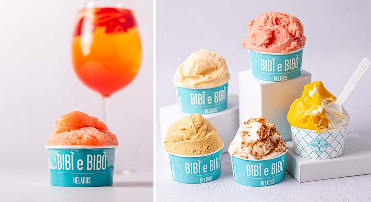 Los helados de Bibì e Bibò 