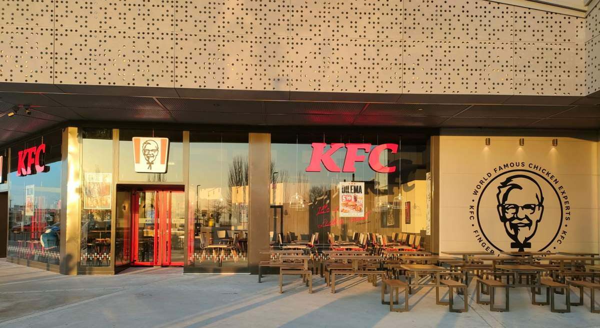 Un restaurante de KFC