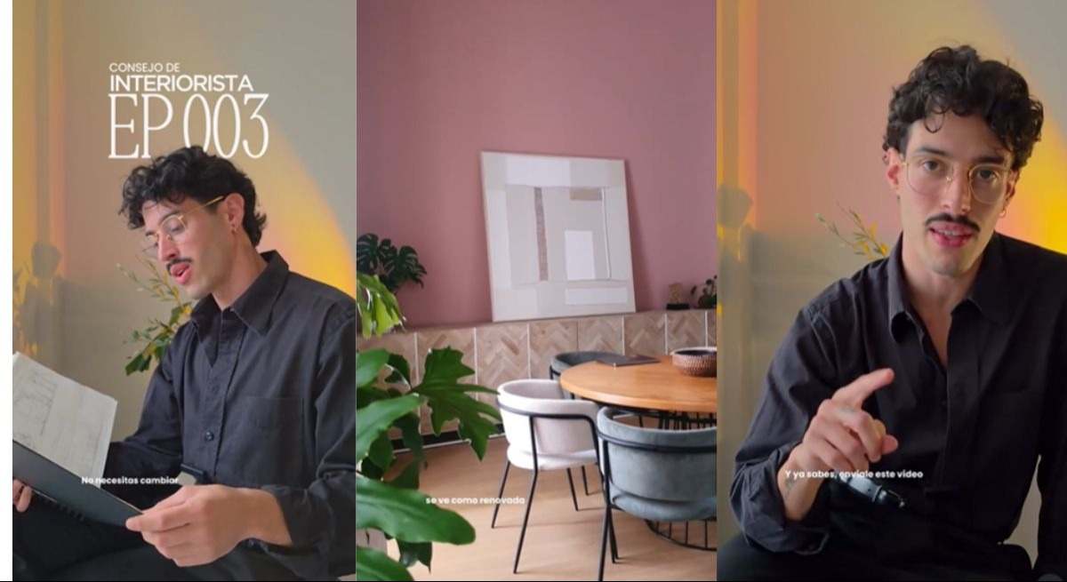 Óscar Betancor, interiorista de Jameos Estudio. / Foto: Instagram - Jameos Estudio