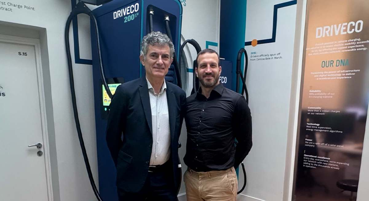 Gautier Chatelus e Ion Leahu-Aluas. / Driveco
