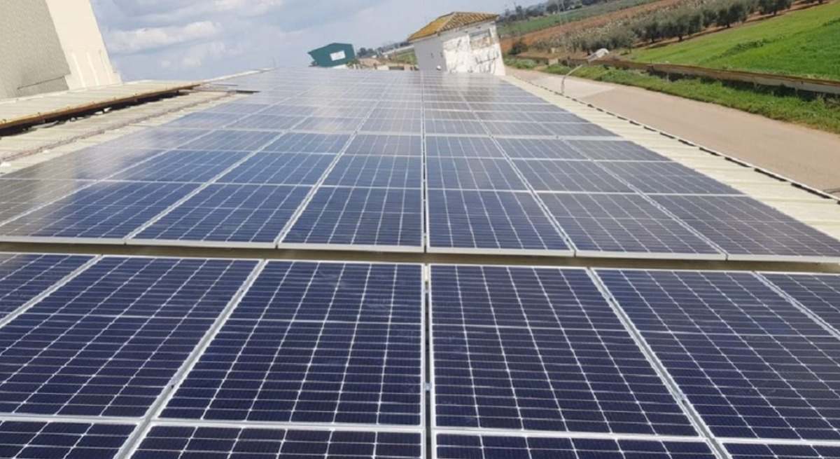 La instalación de autoconsumo que EDP ha construido para Veolia