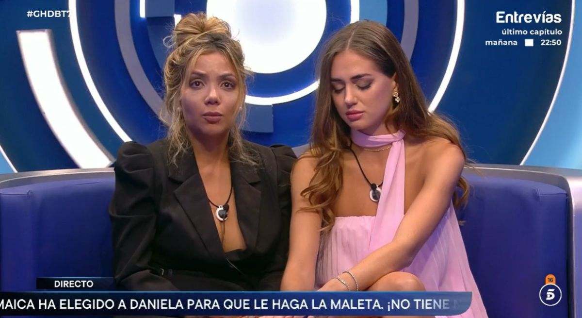 Daniela y Maica se despiden en la casa de Gran Hermano
