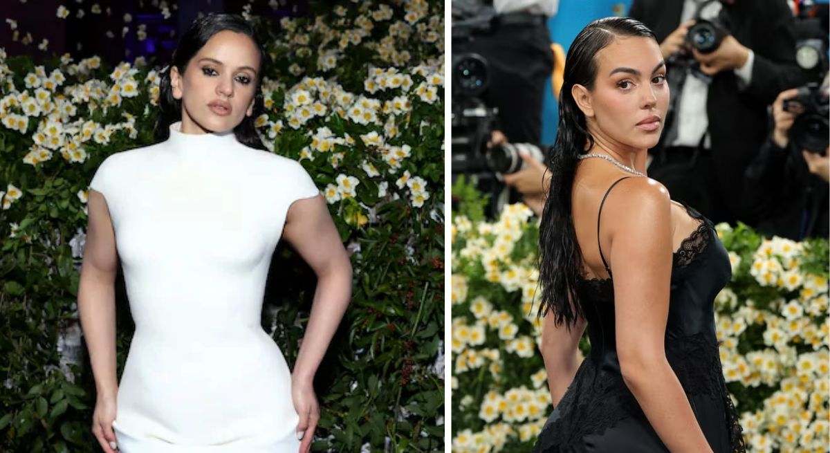 Rosalía y Georgina Rodríguez