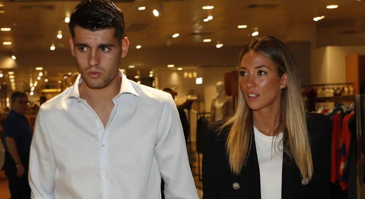 Alice Campello y Álvaro Morata