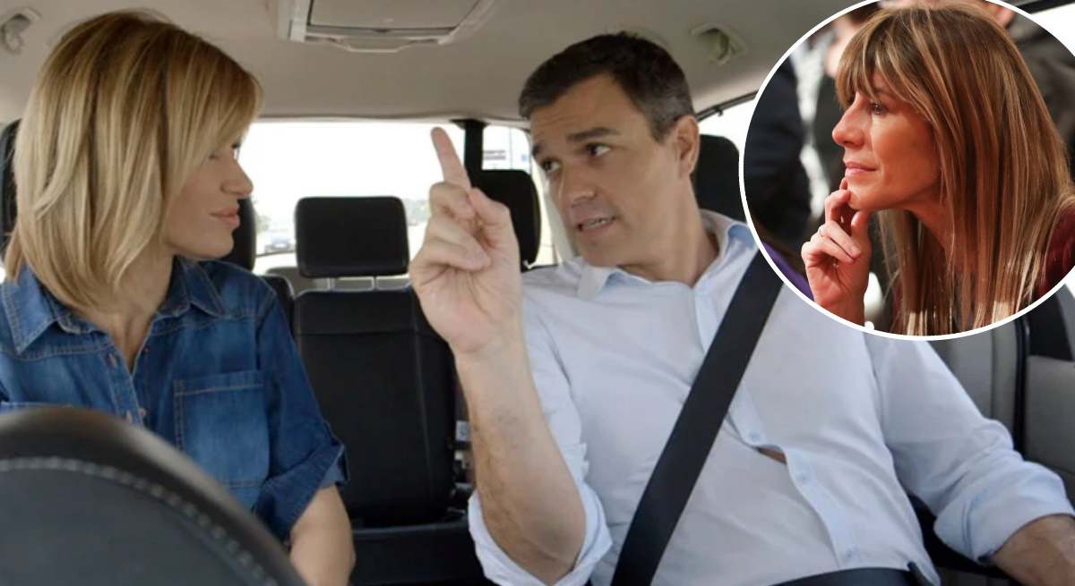 Susanna Griso, Pedro Sánchez, Begoña Gómez 