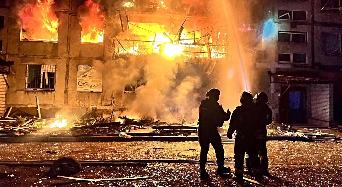 Ataque ruso en Donetsk