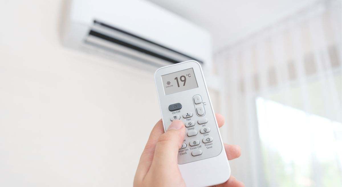 Aire acondicionado en un hogar