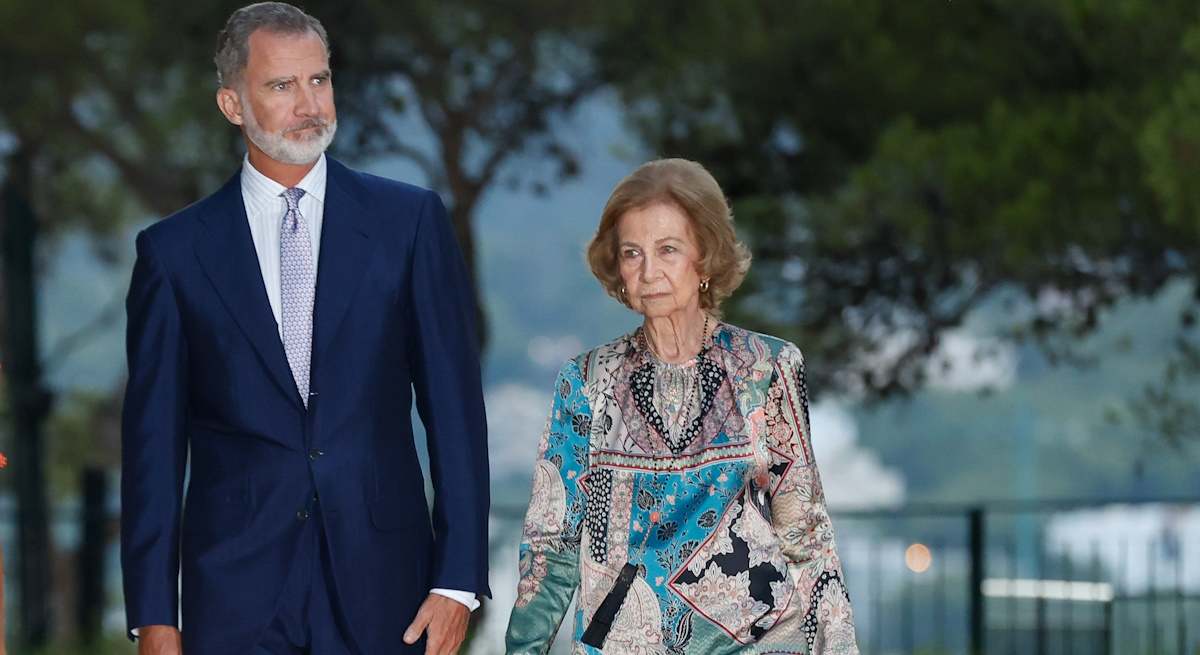 Felipe VI y la Reina Sofía