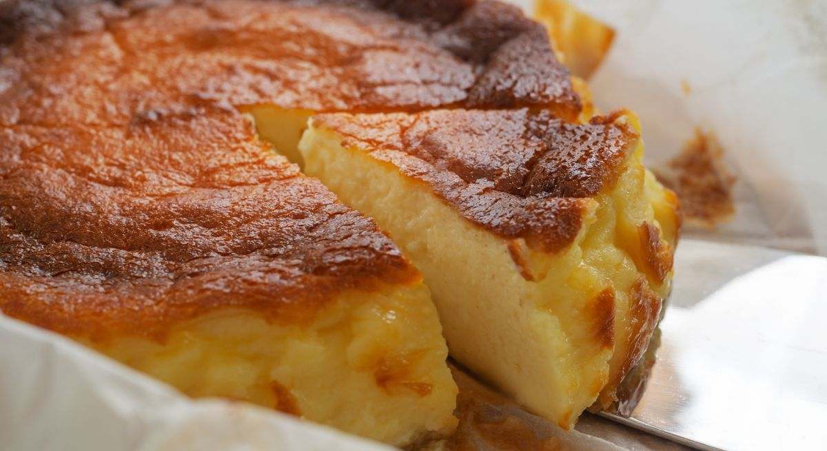 Tarta de queso casera y con horno muy esponjosa