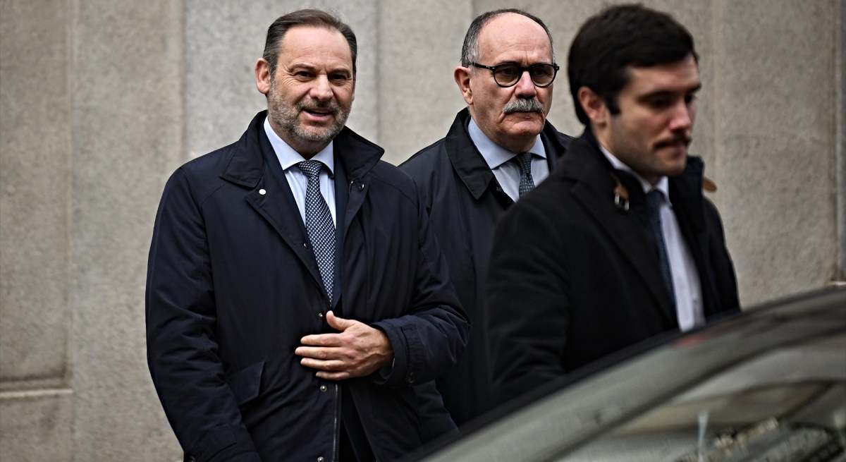 Ábalos saliendo del Supremo / EP