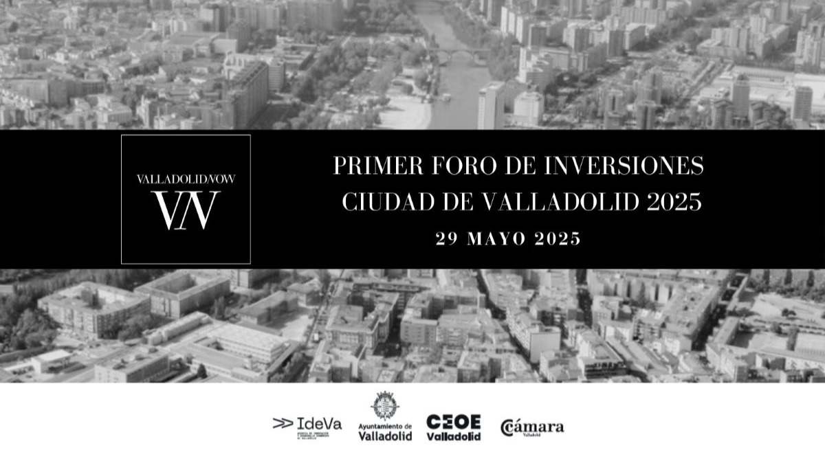 Cartel foro inversores Valladolid