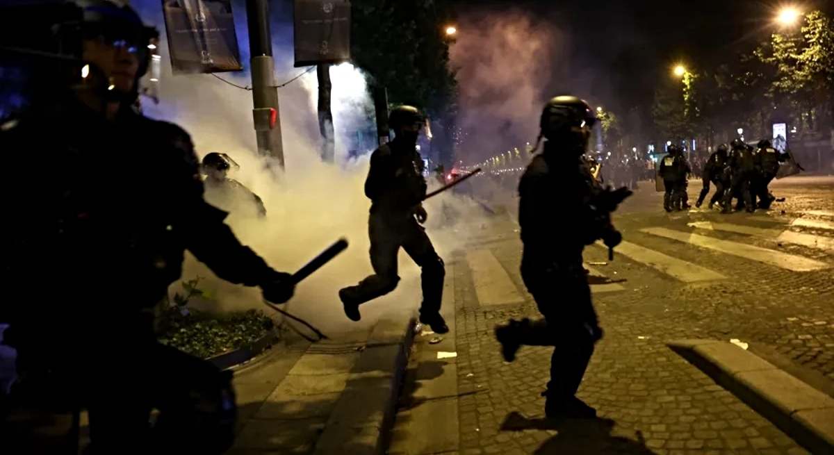 París tras la final de la Champions / EFE