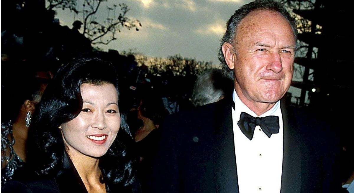 Gene Hackman y su esposa