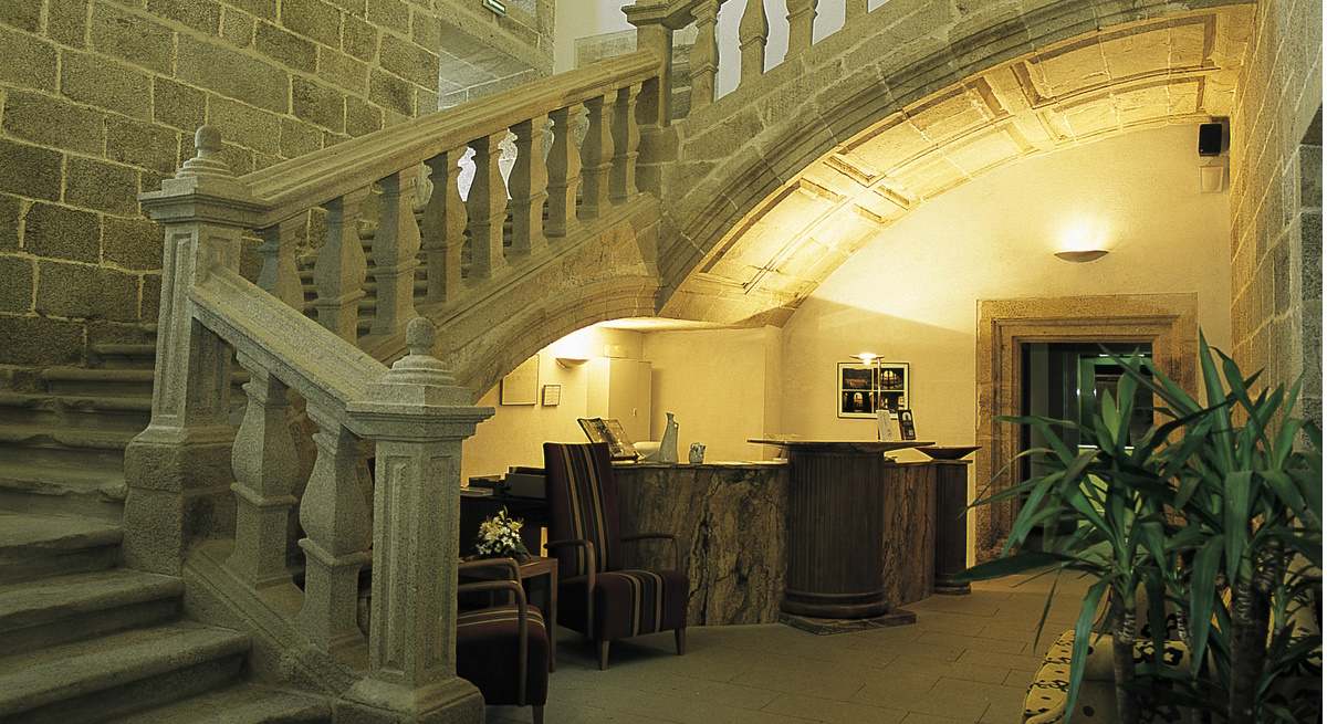 Hotel parador en Galicia.