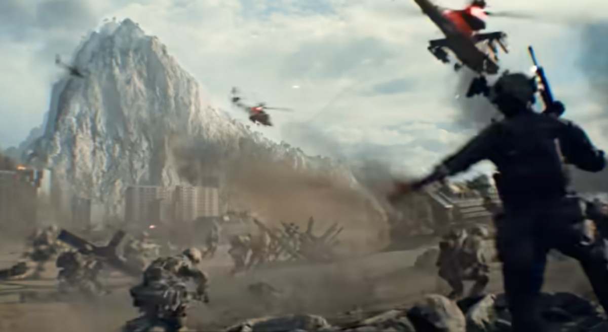 Captura de Battlefield 6 con una batalla en el Peñón de Gibraltar