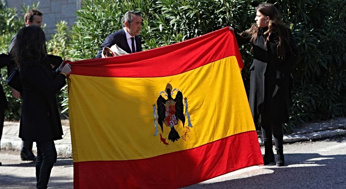 Jaime Felipe Martínez-Bordiú, nieto de Franco, y otros familiares / EP