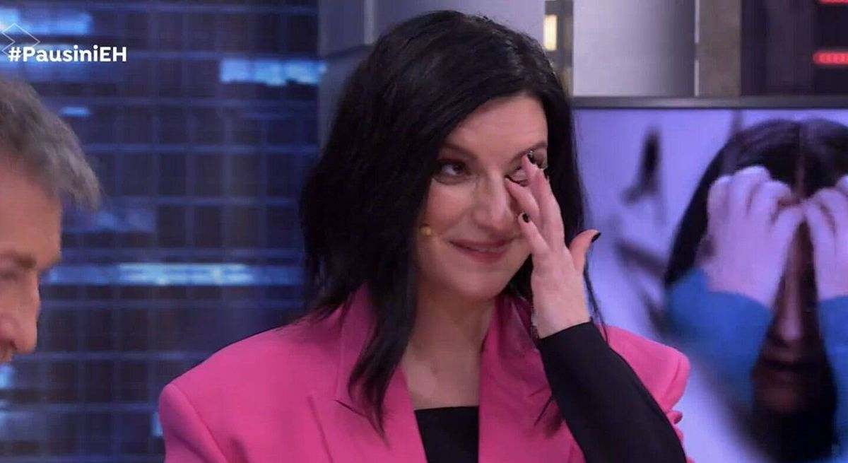 Laura Pausini en una entrevista en El Hormiguero de Antena 3