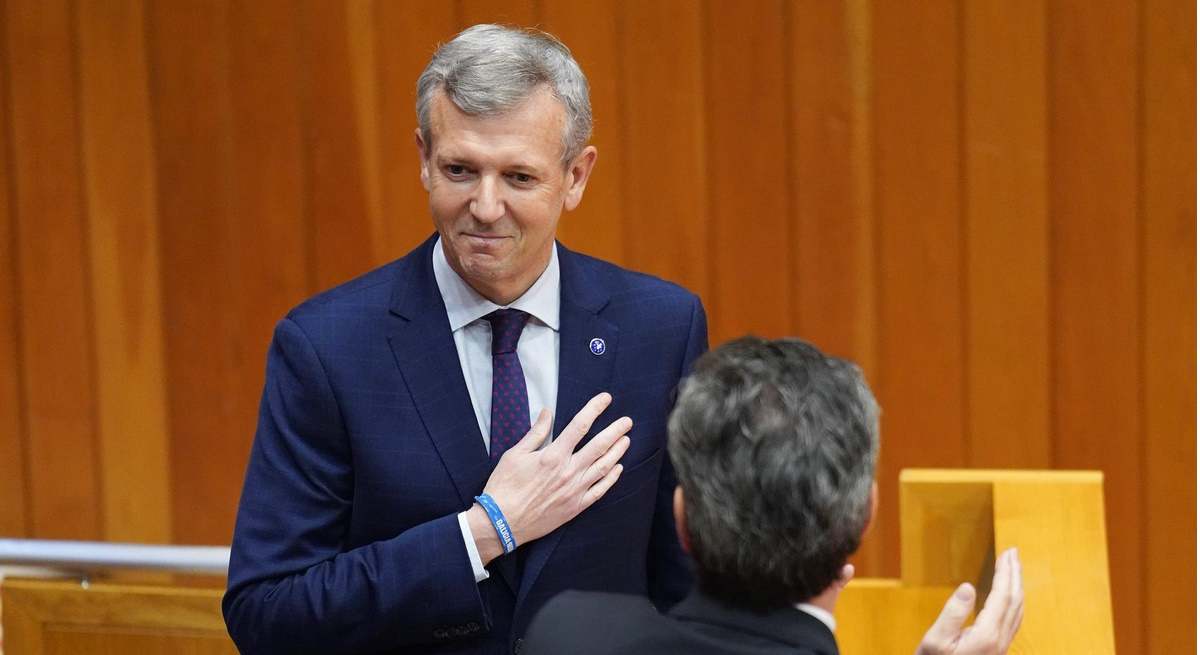 El presidente de la Xunta, Alfonso Rueda Valenzuela.