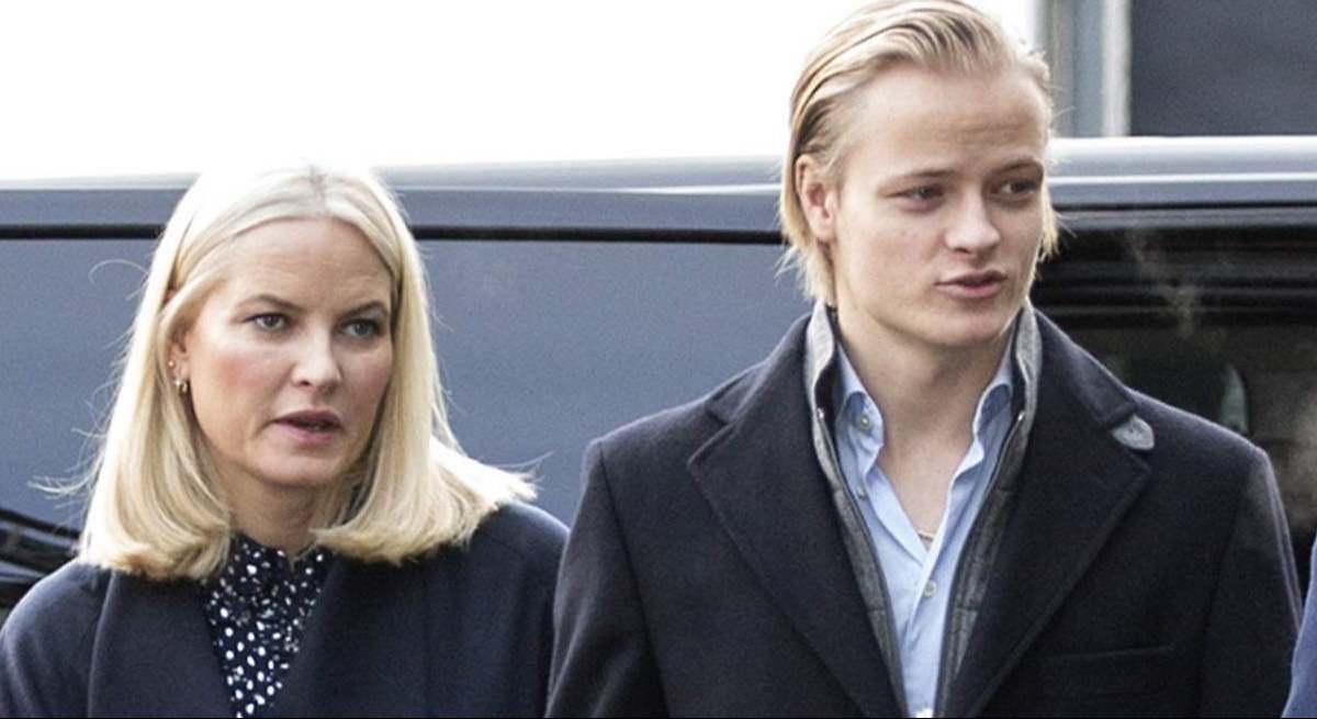 Mette Marit y su hijo