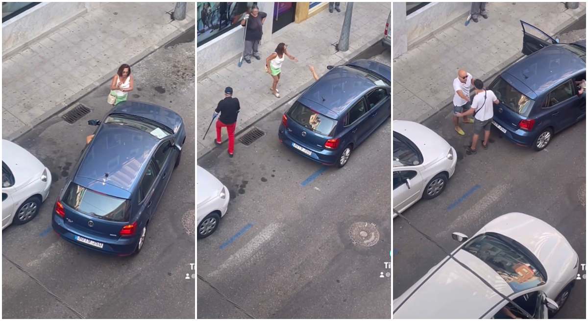 Fragmentos del vídeo viralizado en redes