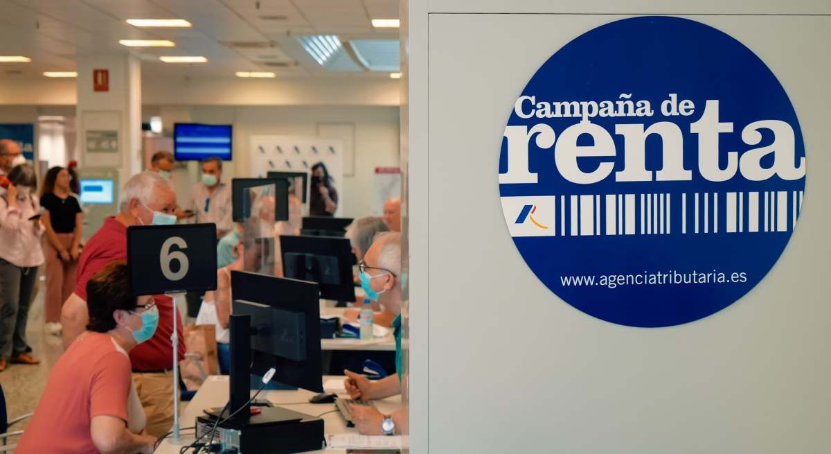 Fotografía de recurso de una oficina de la Agencia Tributaria.