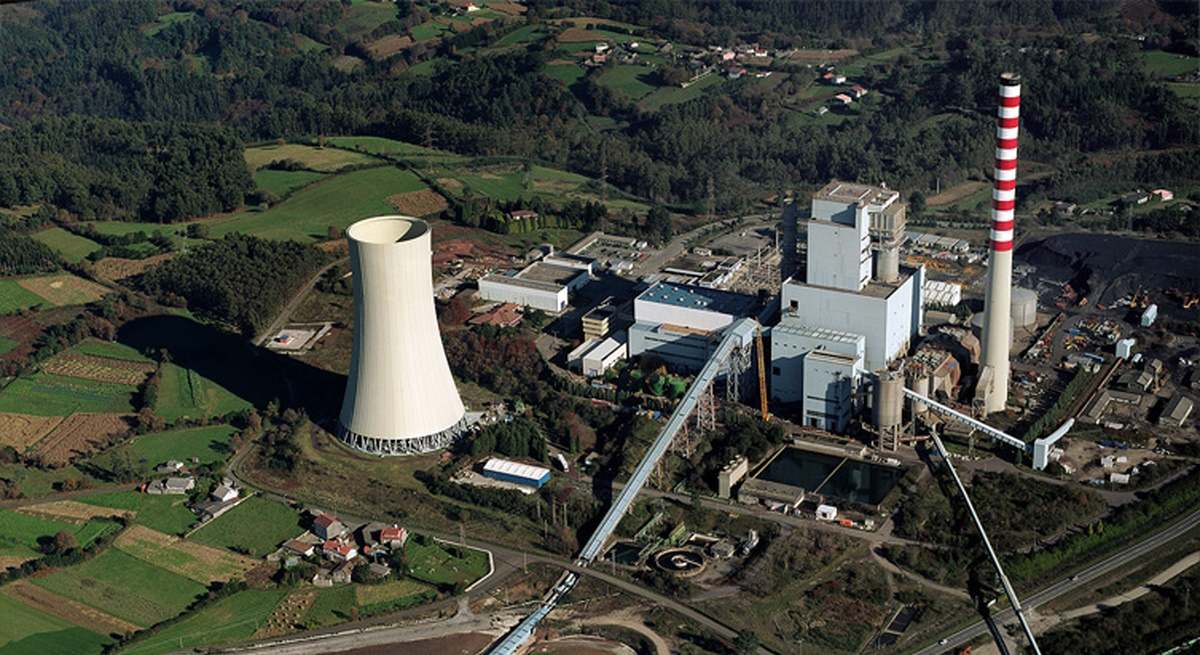 Central térmica de Meirama.