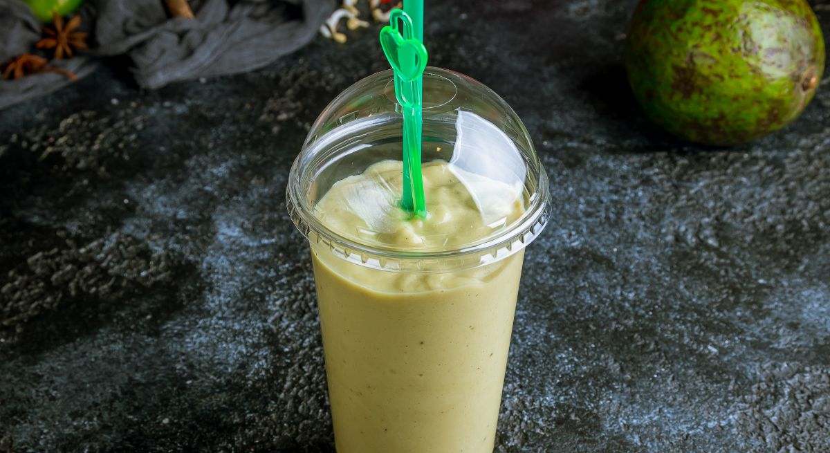 Licuado de avena, almendras y canela