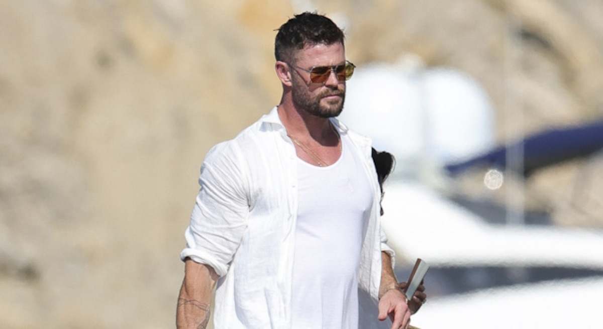 Chris Hemsworth, en Ibiza