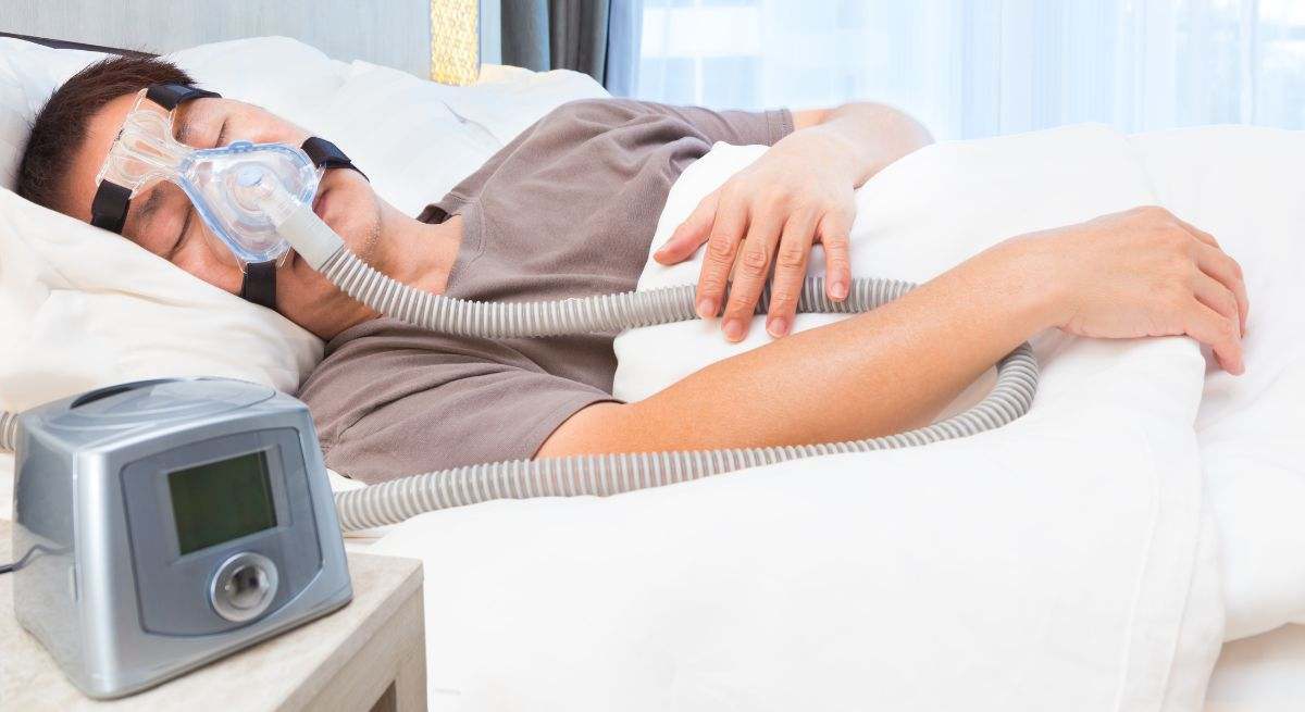 Una máquina de CPAP